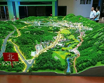 永川城镇规划模型