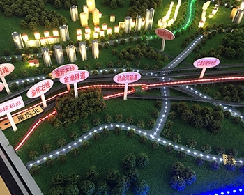 永川中国铁建模型制作