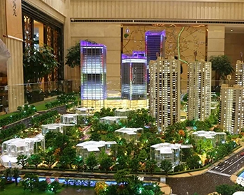 永川水晶建筑模型