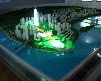 重庆江北城规划模型